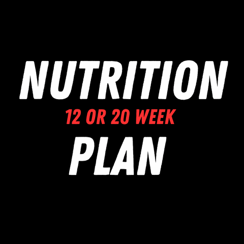 Custom Nutrition Plan